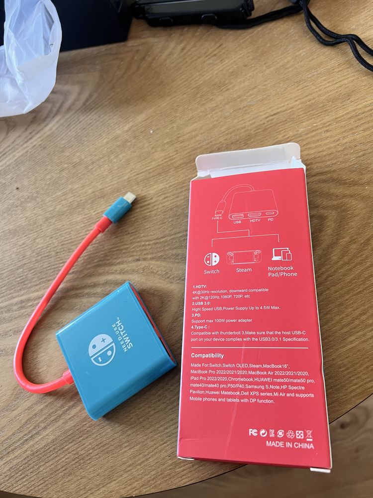 Adapter HDMI Nintendo Switch