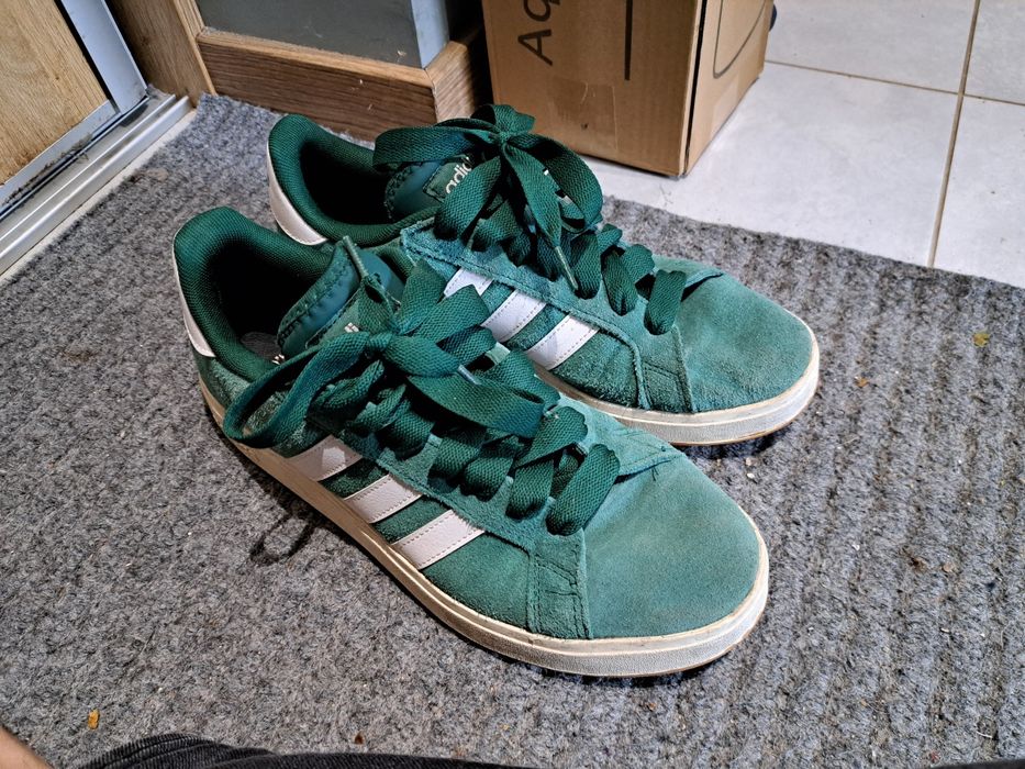 Adidas grand court base zielone