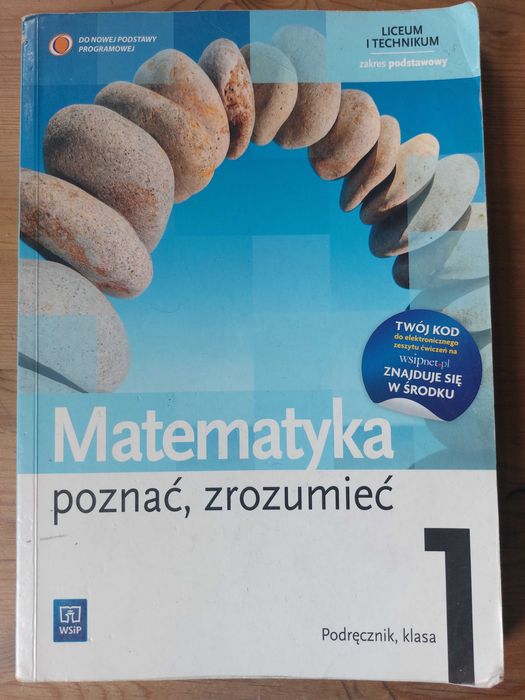 Matematyka, poznać, zrozumieć, podręcznik 1. WSiP
