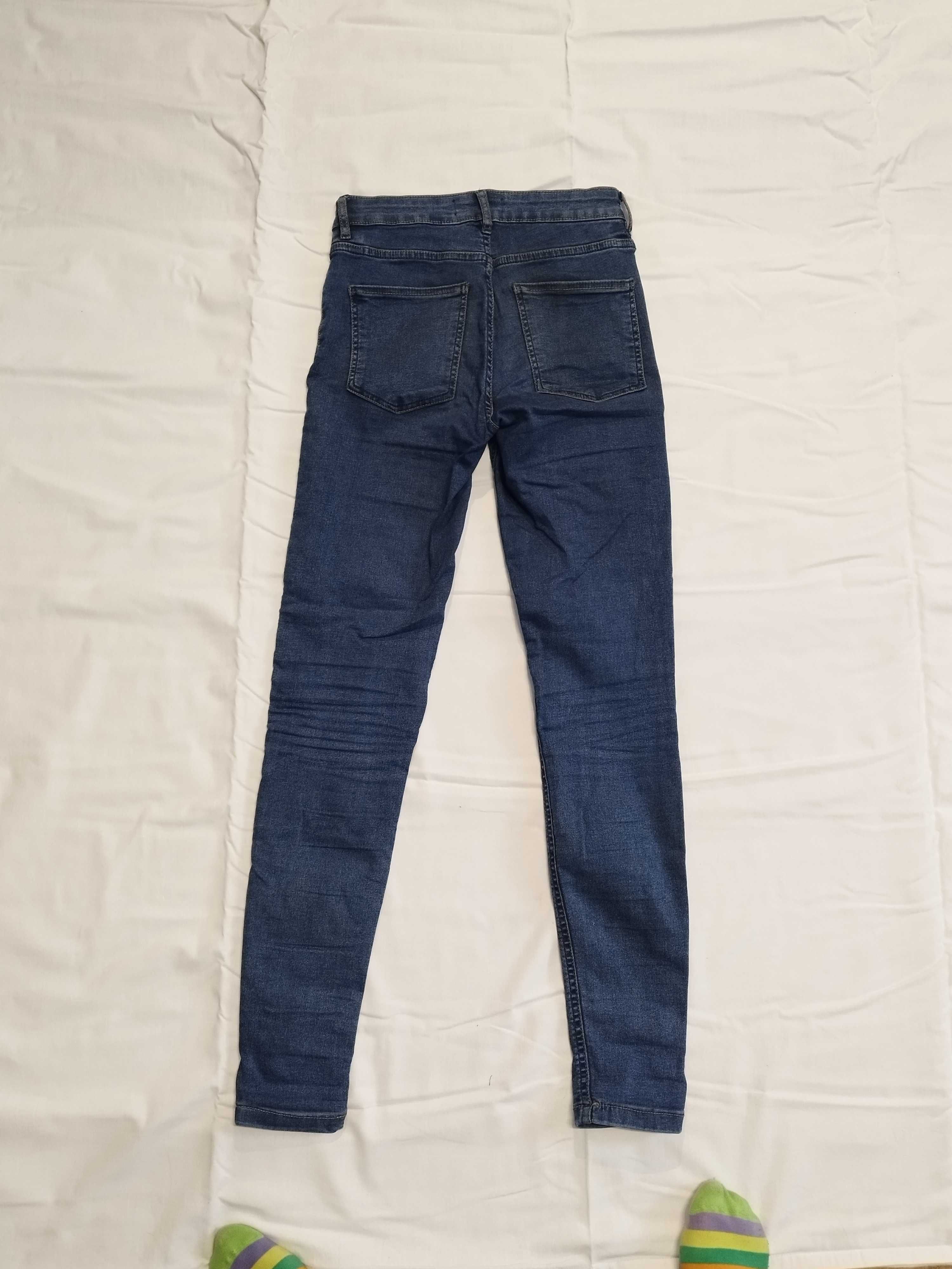 skinny jeans mid waist 34