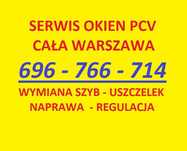 Serwis / Naprawa okien / Uszczelki / Nawiewniki / Regulacja / Szklarz