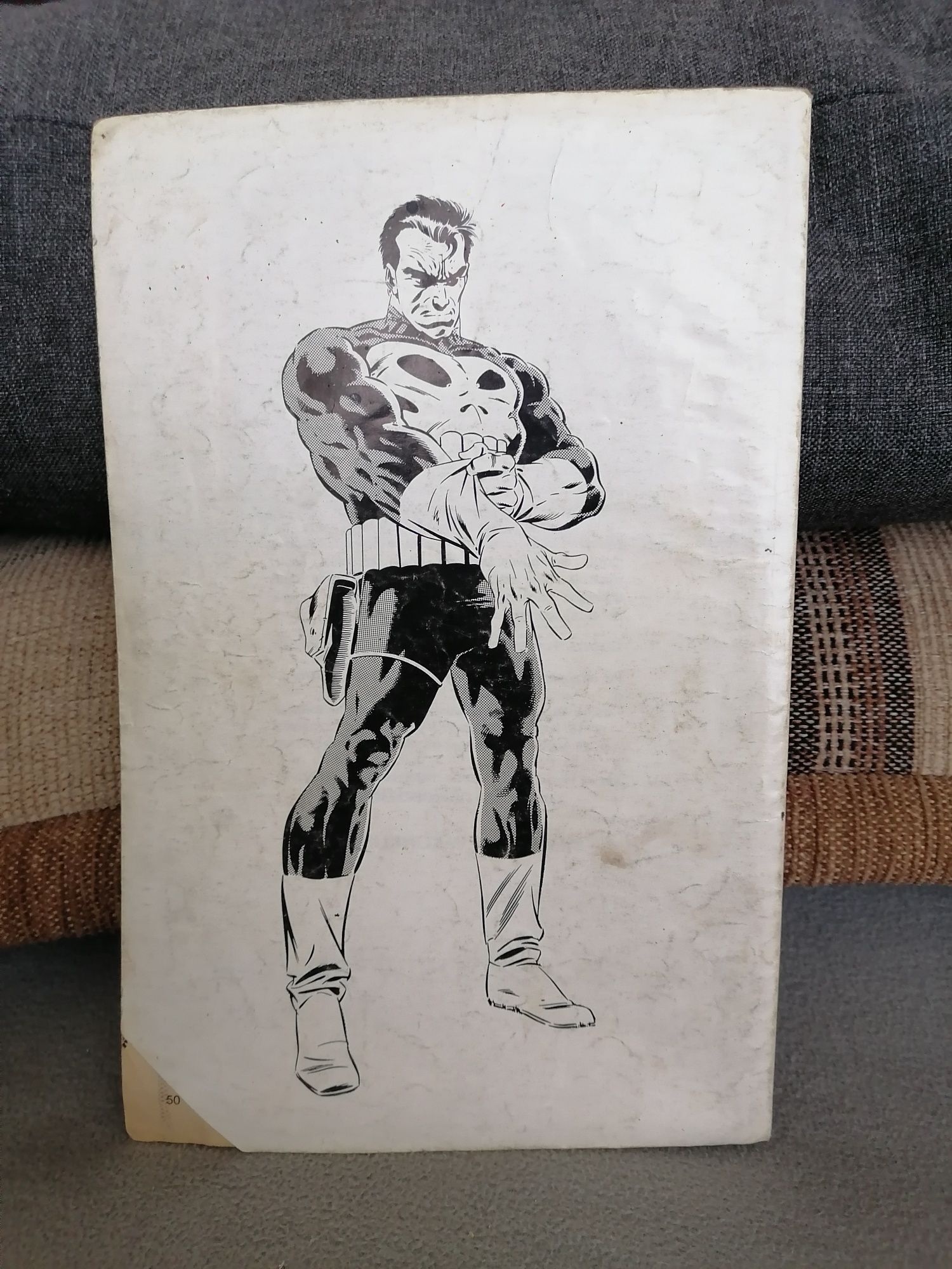 Komiks Punisher Upadek ważniaka 5/1990