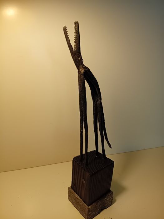 Wilk nordycki rzeźba rękodzieło statuetka prezent