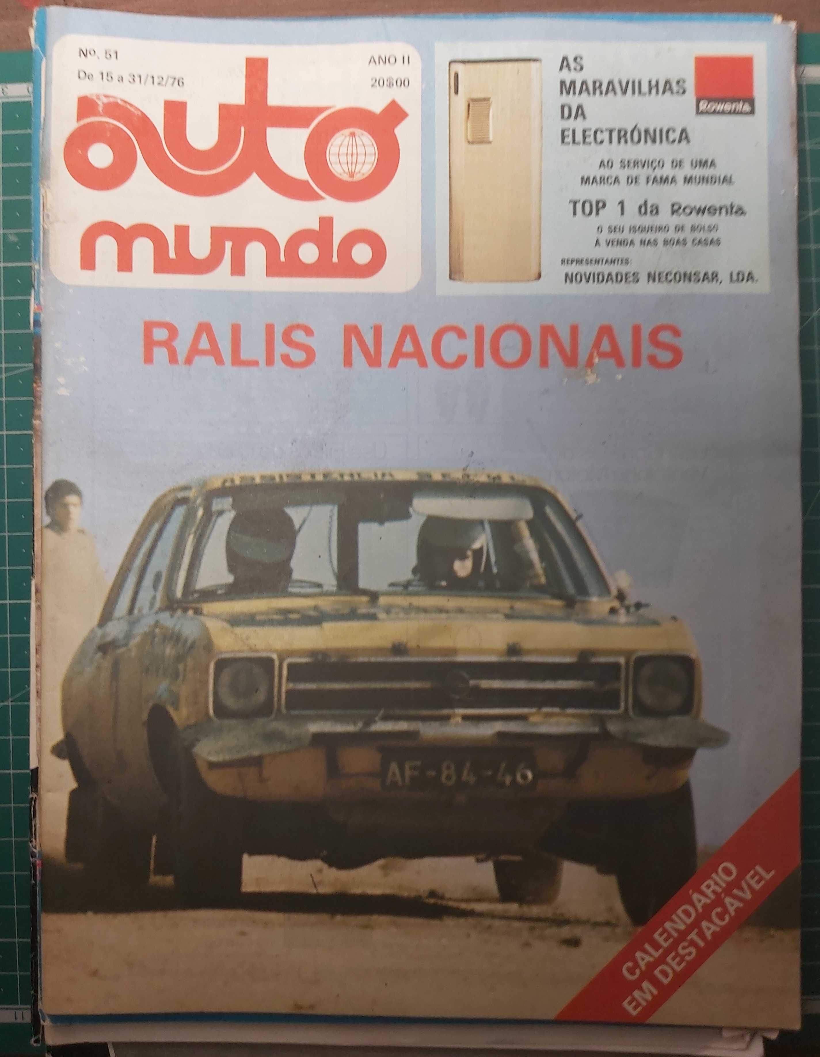 Vendo/Troco Revistas Auto Mundo