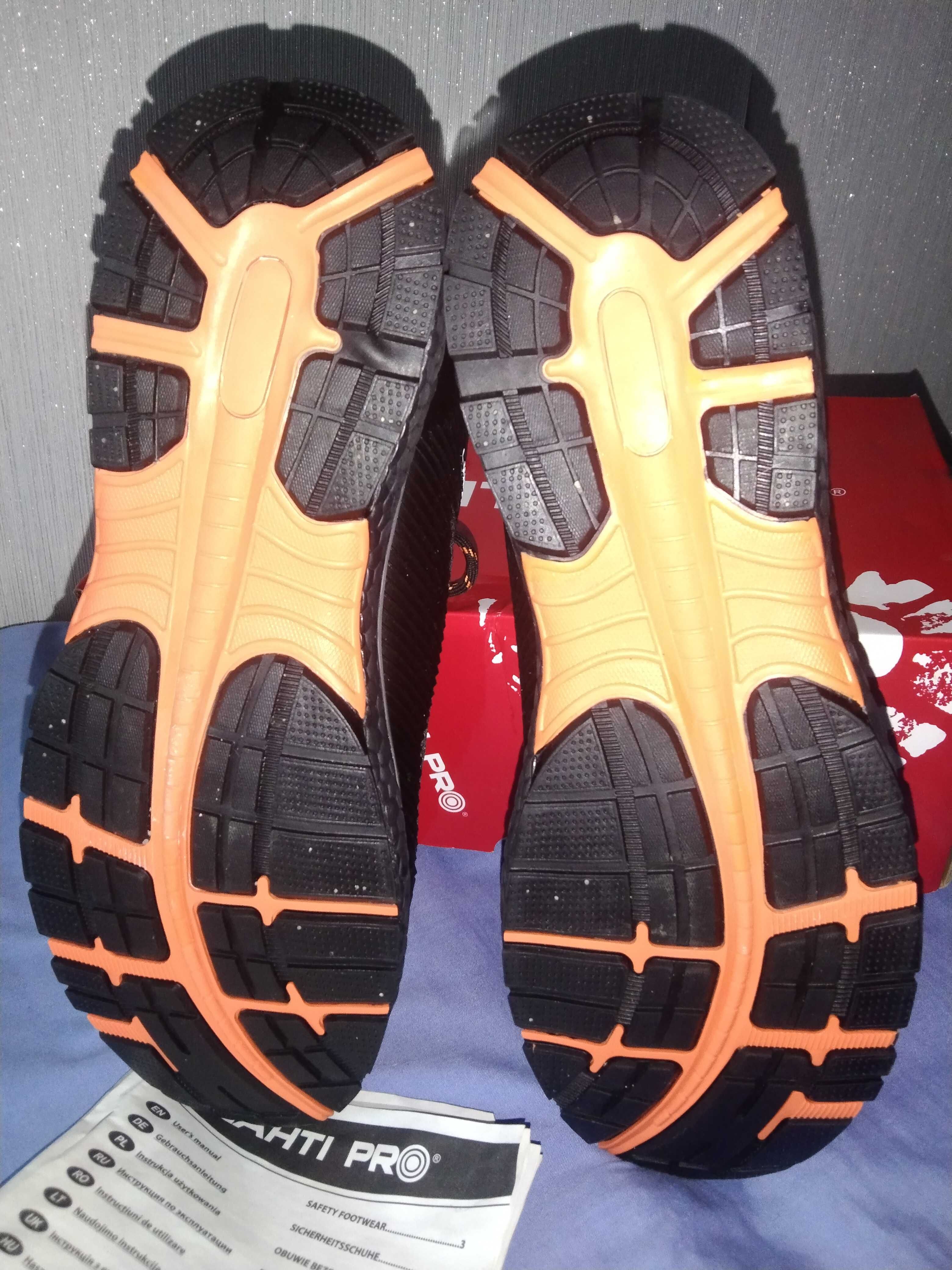 Buty robocze LAHTI PRO r.46 z metalową osłoną