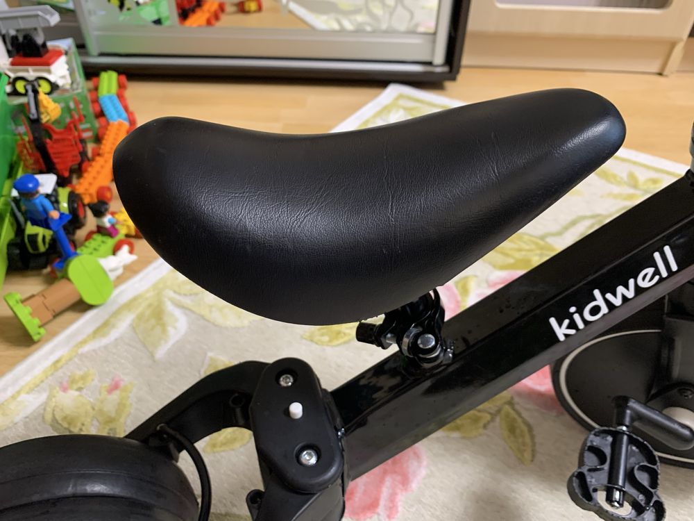 Дитячий велосипед 3в1 kidwell pico black