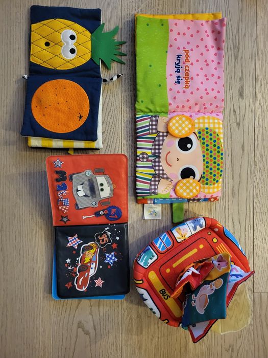 Zestaw zabawek sensorycznych dla rocznego dziecka