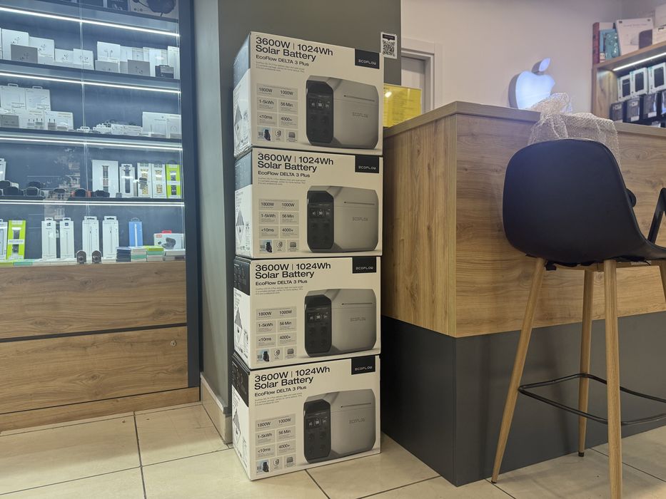 Зарядна станція EcoFlow DELTA 3 Plus 1800W (EFDELTA3P-EU) В НАЯВНІСТІ
