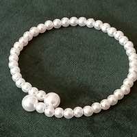 Bransoletka regulowana perły