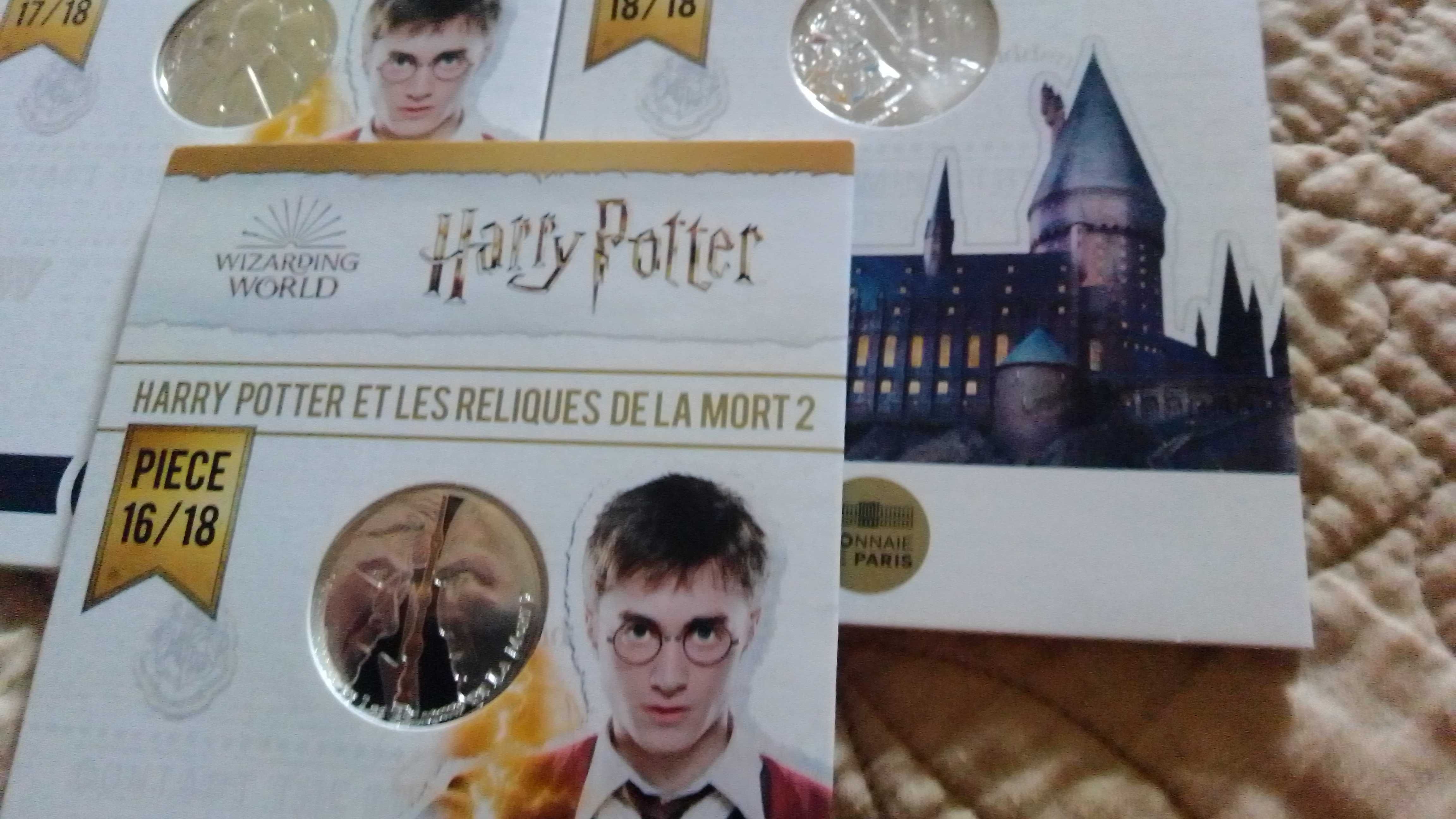 Moedas de prata  9 Coincards 10€ França DC Comics