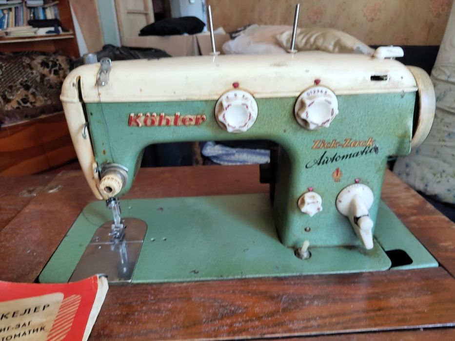 Швейна машинка Köhler Zick-Zack Automatik Німеччина Kohler келлер