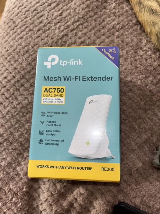 Mesh wifi extender tp link ac 750 wzmacniacz