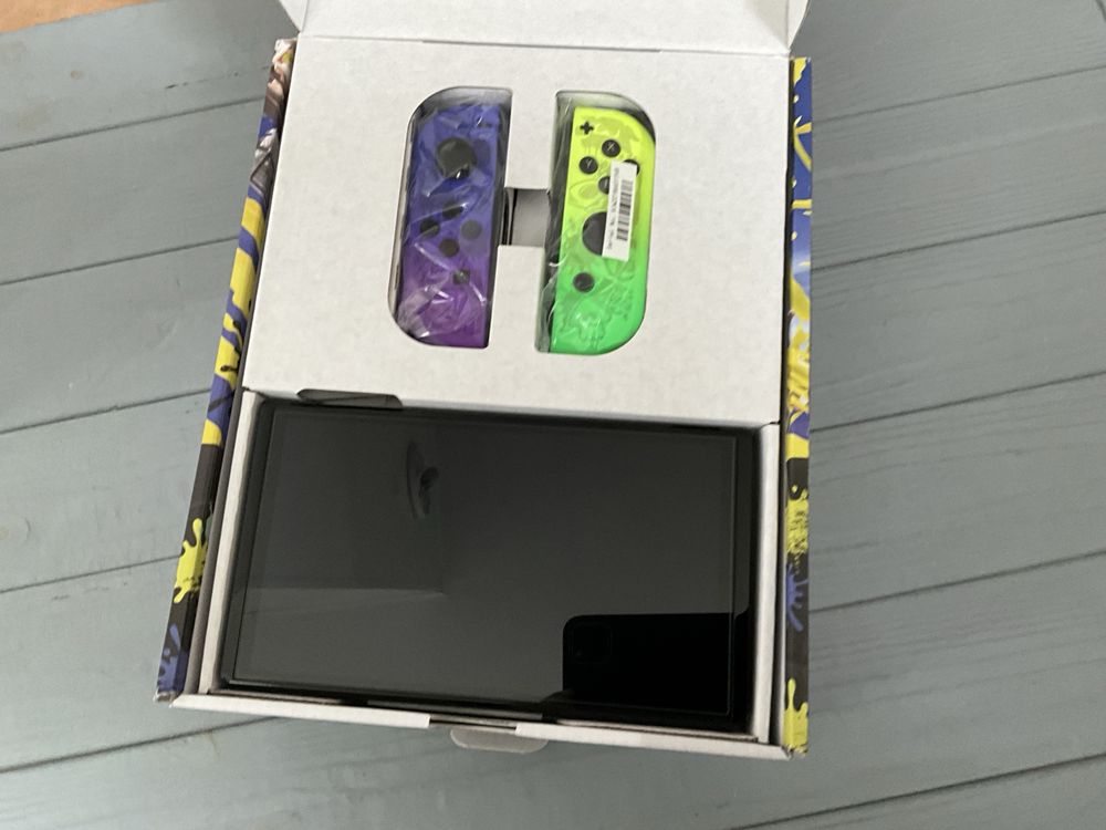 Новий nintendo switch oled splatoon 3 edition