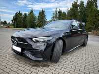 Mercedes-Benz Klasa C Skrętna tylna oś FV23% 220KM 4Matic matrycowe reflektory GWARANCJA
