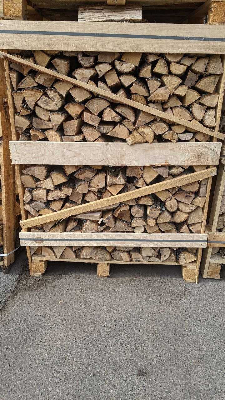 Дрова дуб, акація, ясен, тополя, сосна p750. В наявності Брикети