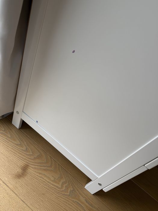 Łóżeczko niemowlęce Woodies Smooth Cot 120x60cm