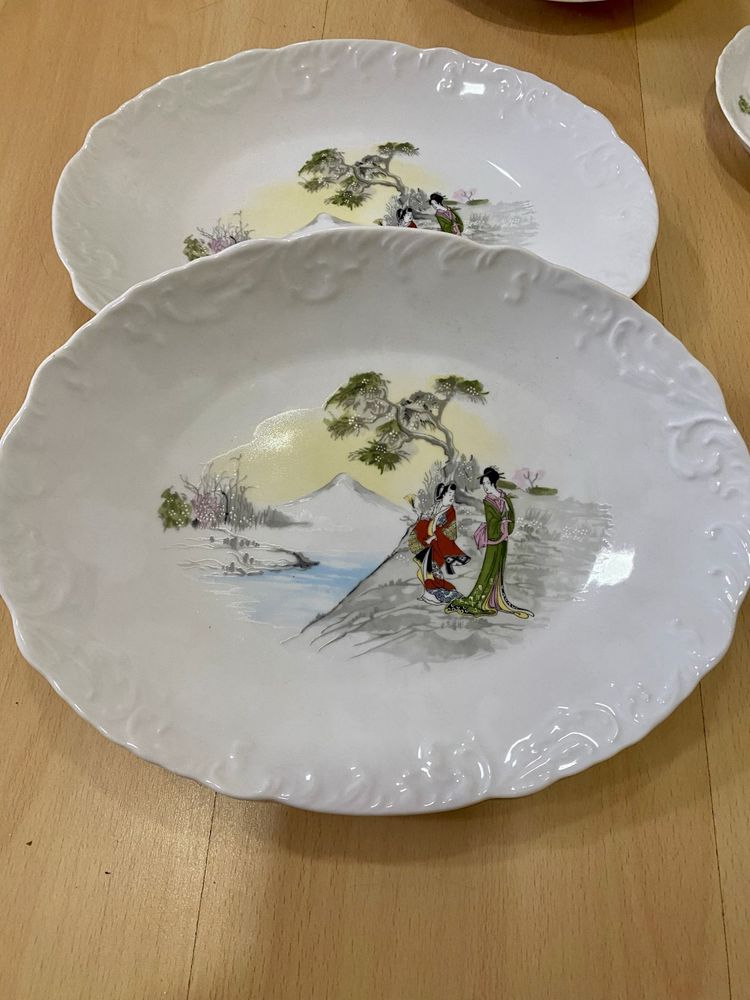 Conjunto pratos SPAL Porcelanas de Portugal