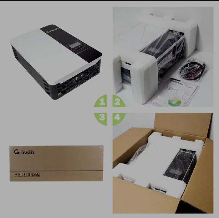 Інвертор Growatt SPF 5000 ES 5kw з wifi в комплекті автономне живлення