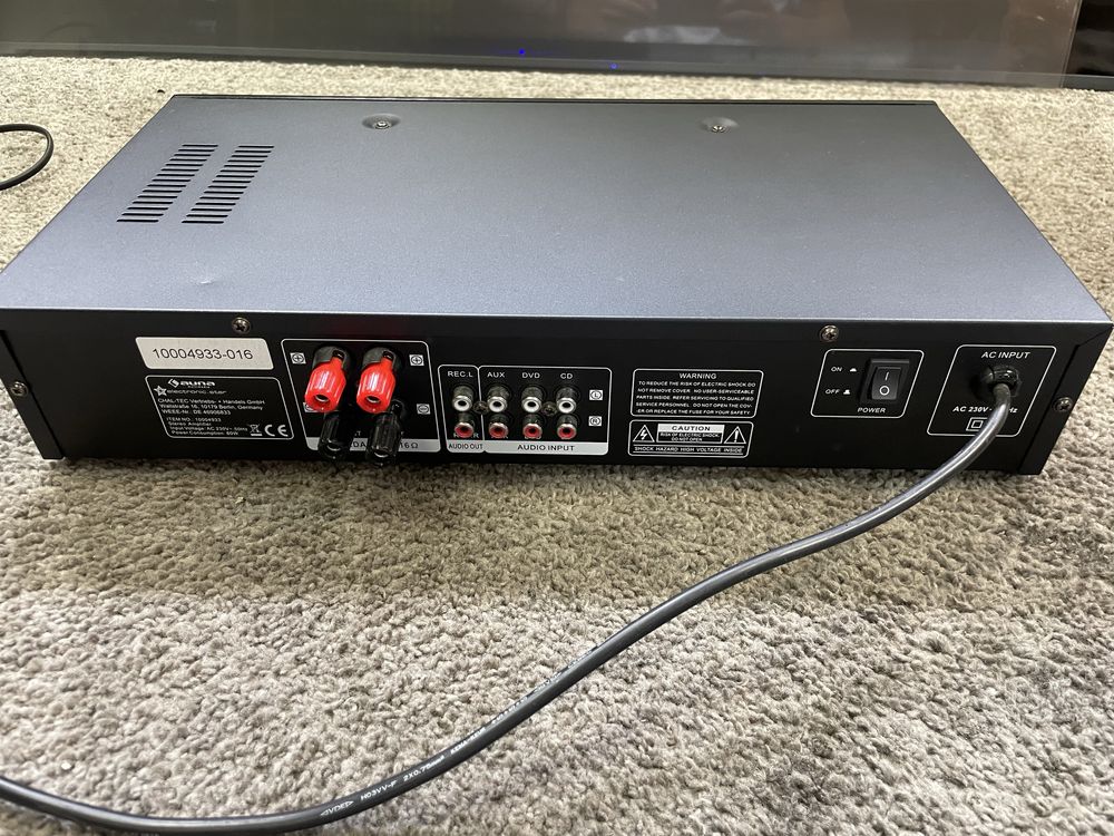 Wzmacniacz Amplituner stereo AUNA