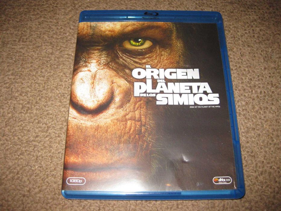 Blu-Ray "Planeta dos Macacos: A Origem" com James Franco
