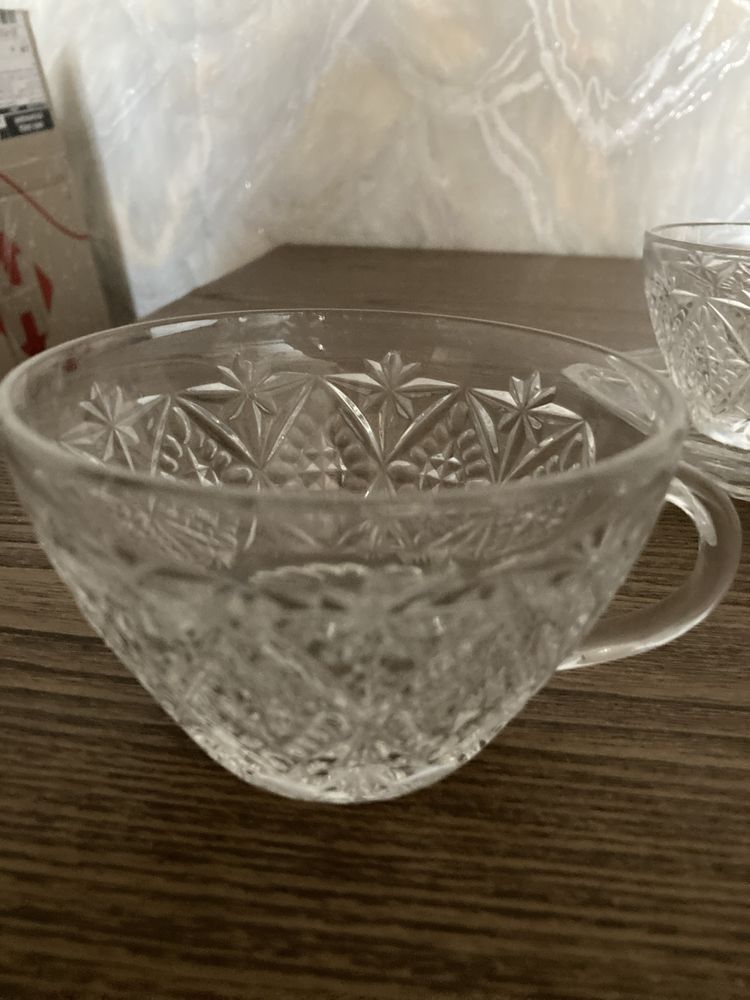 Сервиз кофейный Богемия хрусталь