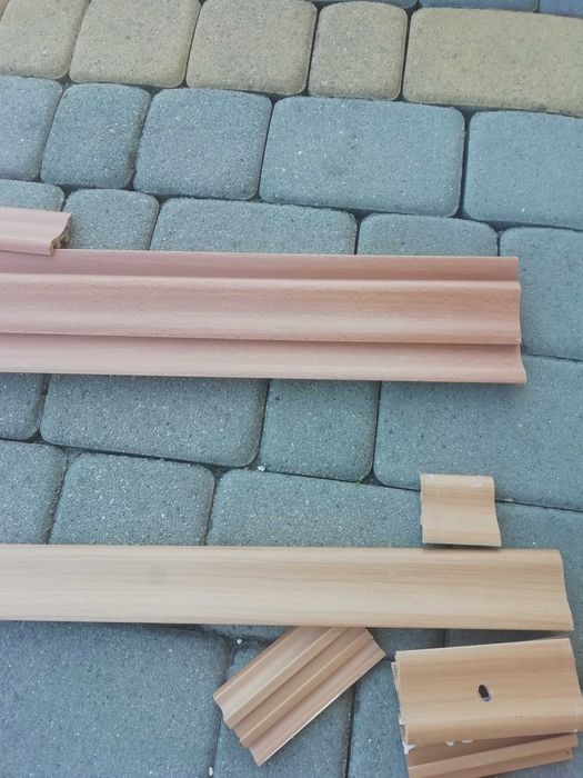 Listwy przypodłogowe z demontażu i nieużywane jasny buk