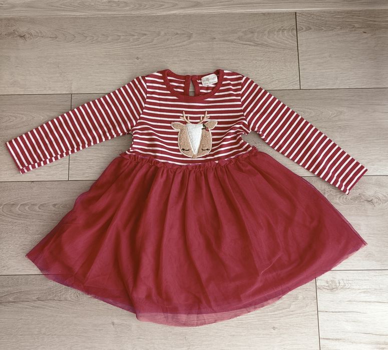 Sukienka świąteczna 92