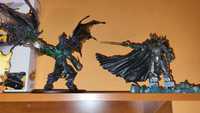 Dwie figurki World of Warcraft - Illidan Stormrage i Lich King