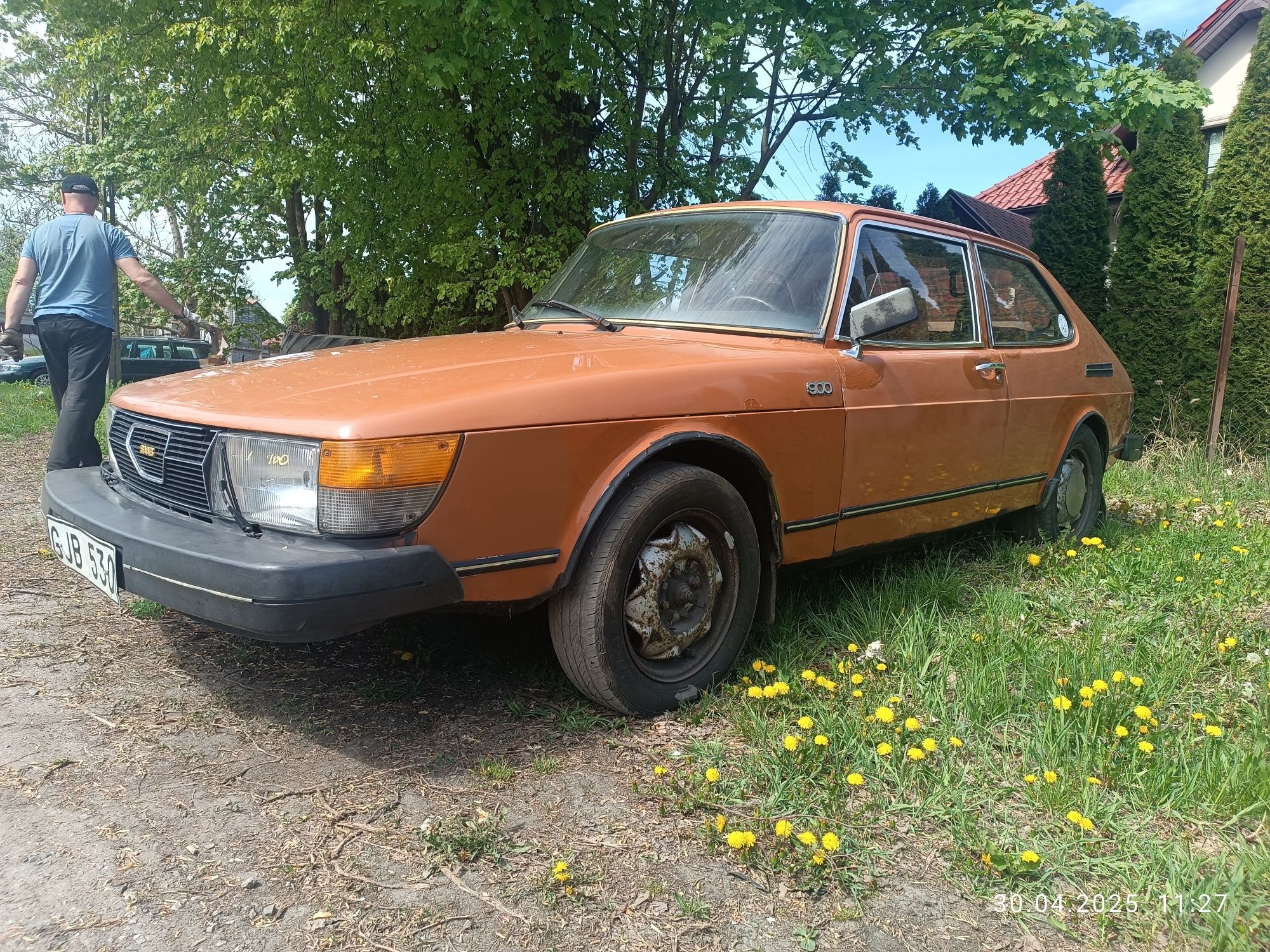 Saab 900GL coupe orginalny stan.