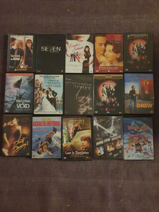 DVD novos alguns ainda embalados