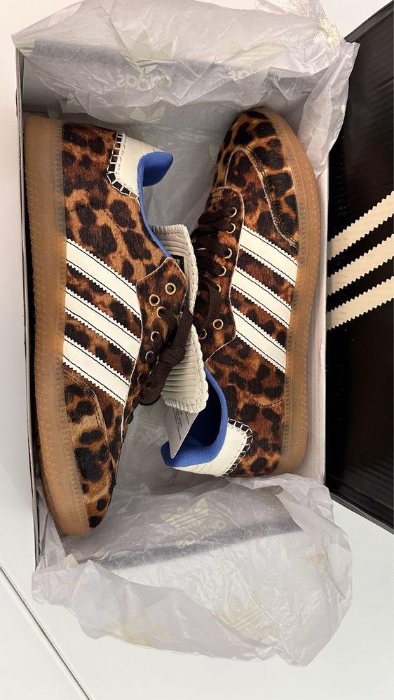 Adidas wales bonner leopard