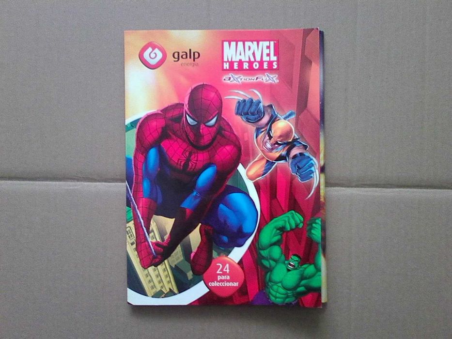 Coleção Marvel Heroes da Galp