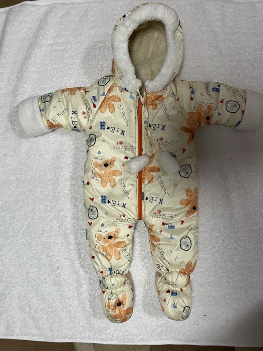 Дитячий зимовий комбінезон 68-74 розміру