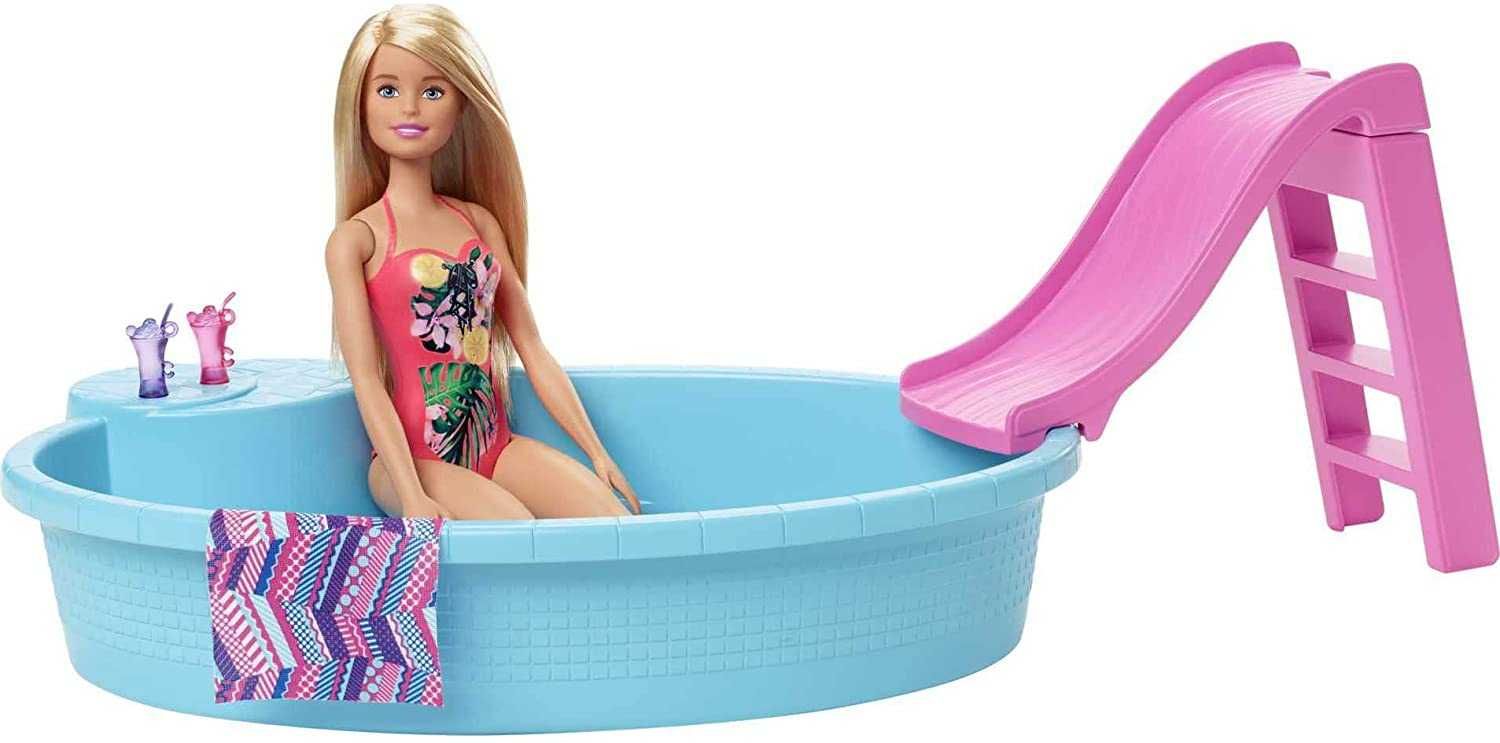 Оригінал Лялька Барбі Розваги біля басейну Кукла Барби у бассейна