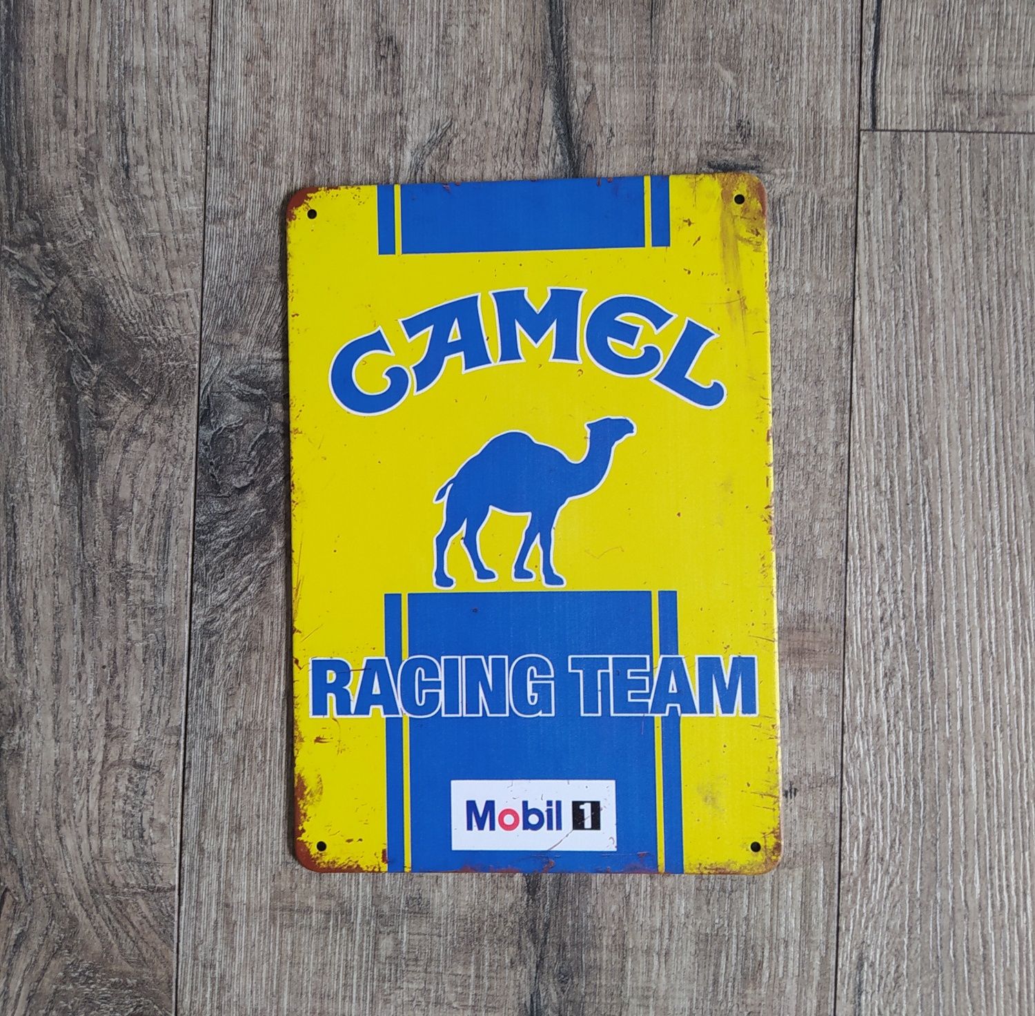 Tablica rejestracyjna Camel Racing Team Nowa