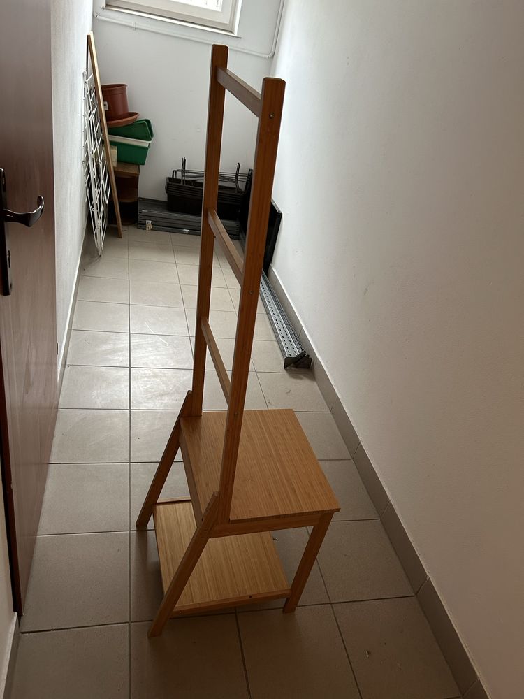 IKEA RAGRUND Krzesło z wieszakiem, bambus