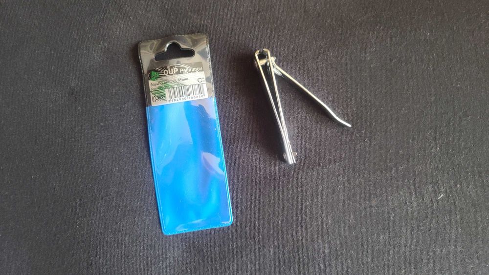 Книпсер для нігтів DUP чоловічий 85 мм пилочка