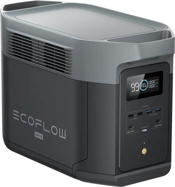 Розпродаж зарядна станція EcoFlow DELTA 2 Max 2400 Вт, 2048 Вт/год