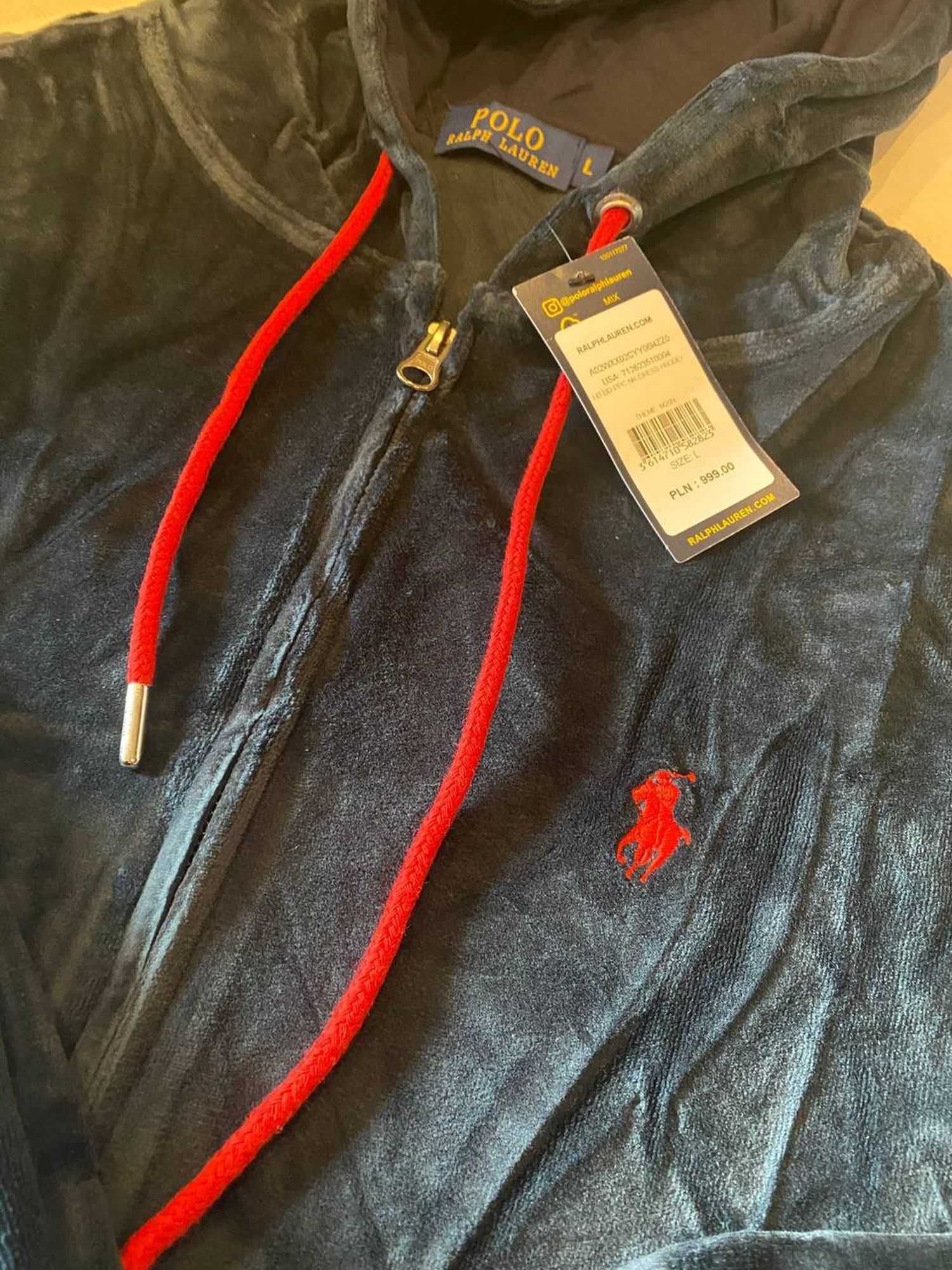 Komplety dresu męskie komplet dresu Ralph Welur Hugo Boss OUTLET