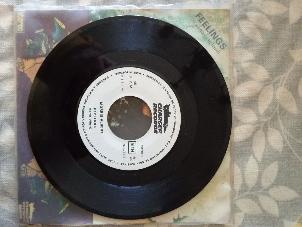 Morris Albert Vinil c/ single after we've left each other & feelings