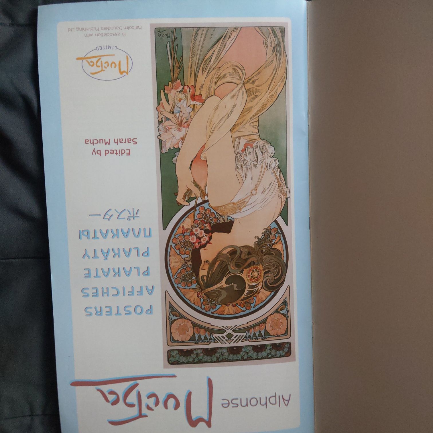 Album plakatów i pocztówek Alphonse Mucha