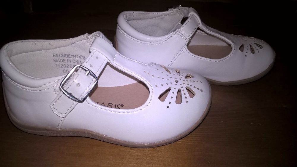 Sapatos Brancos Cerimónia Menina Ginásio Decathlon Criança Bebé