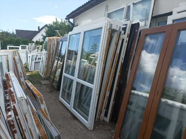 Okna używane i drzwi wysyłkowa sprzedaż kurierem