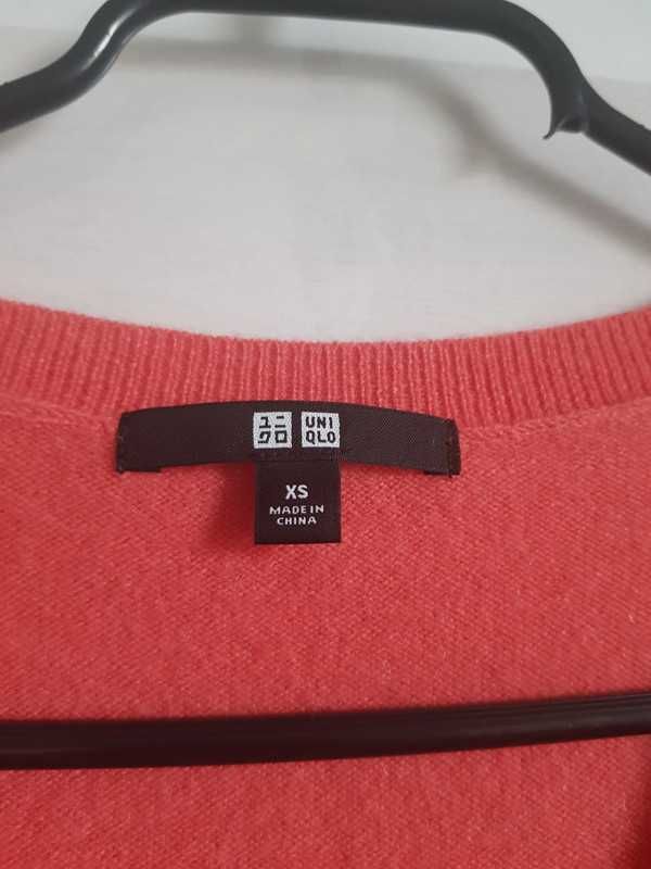 Kaszmirowy sweter Uniqlo 100% kaszmir!