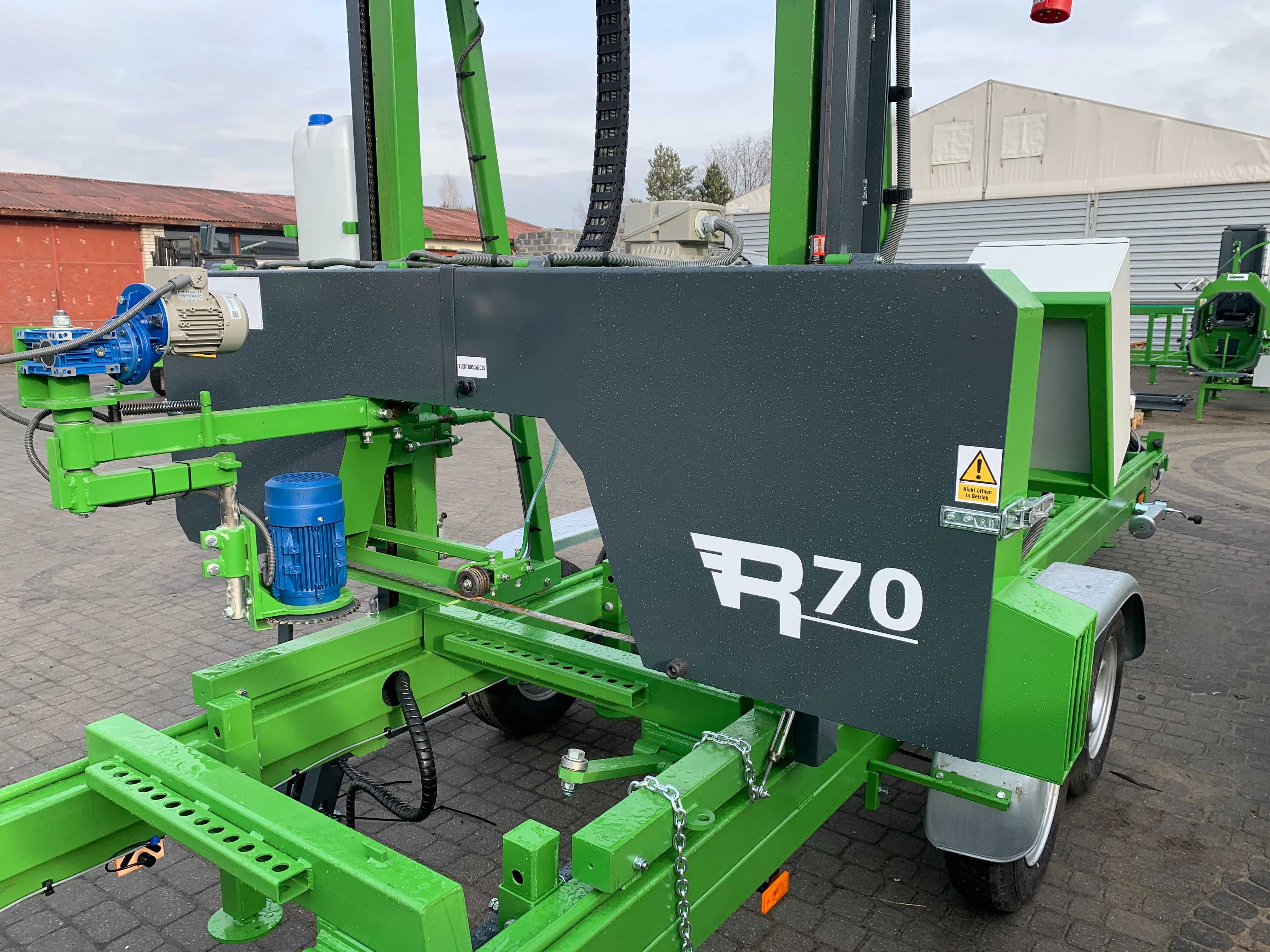 Trak taśmowy R-70 pilarka przecinarka nowa producent Homologacja