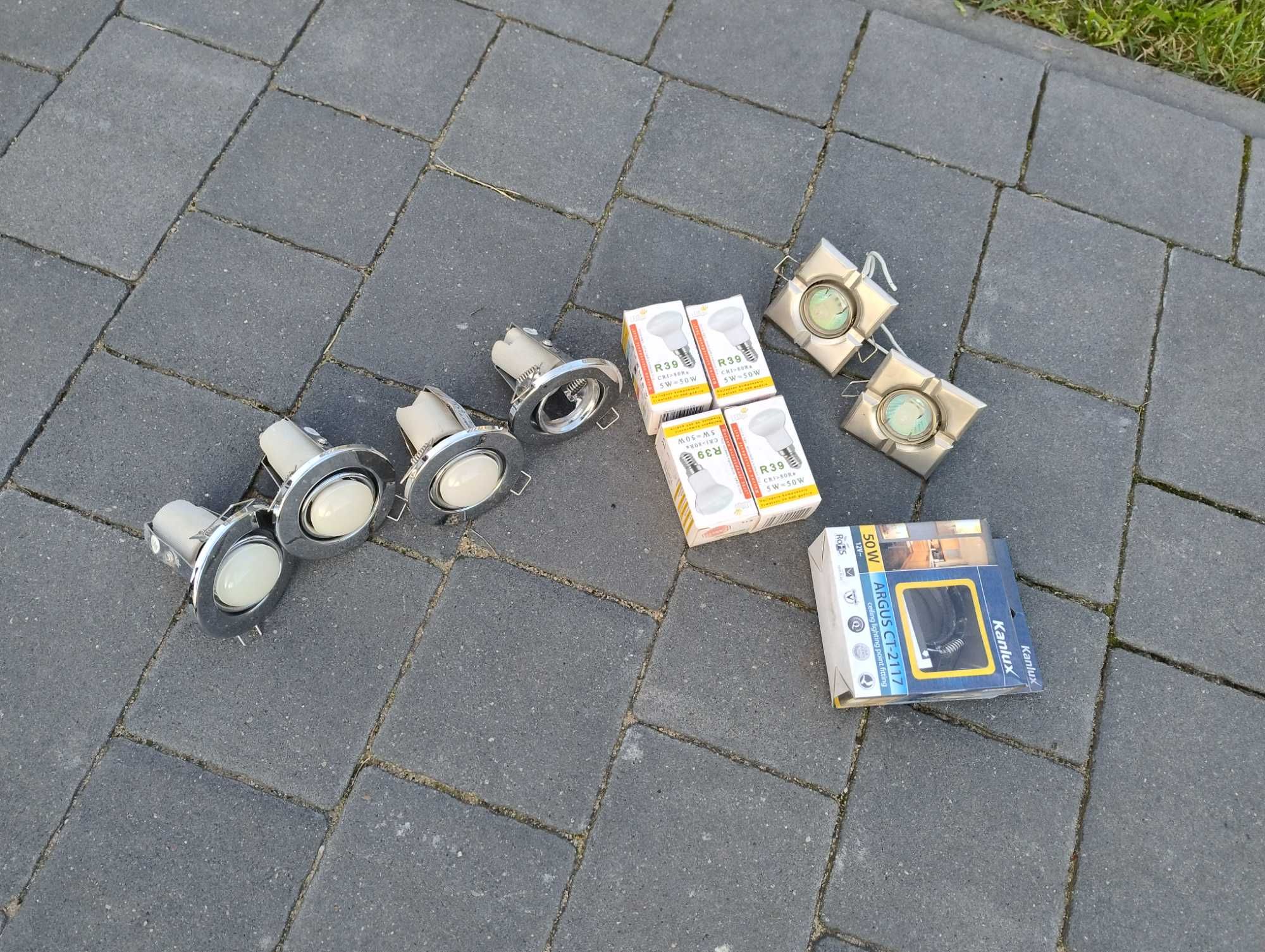 Oprawy sufitowe R39+ nowe żarówki