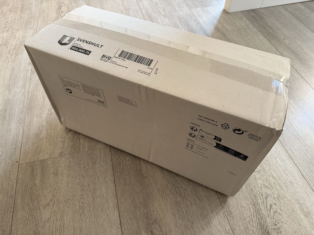 IKEA SVENSHULT półka ze schowkiem