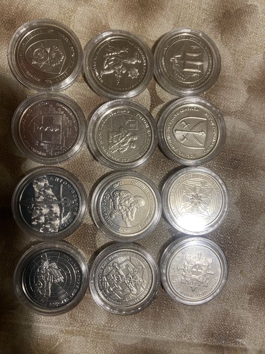 Продам или обмен монеты десять гривен