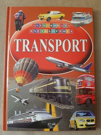 Książka dla dzieci chłopców ilustrowana encyklopedia transport