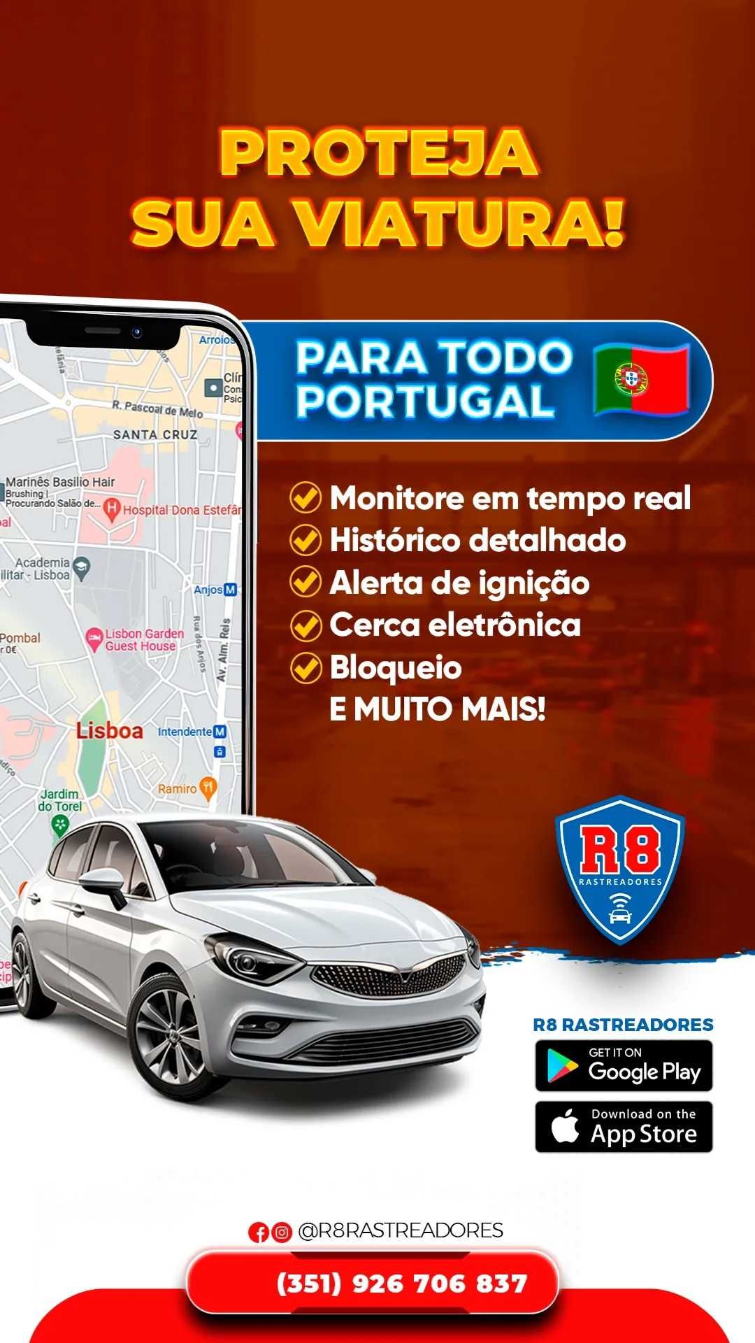 ATENÇÃO, PROTEJA SUA VIATURA COM NOSSO GPS.
